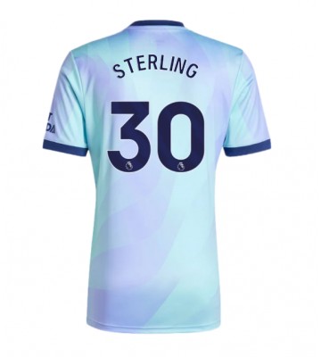 Arsenal Raheem Sterling #30 Tercera Equipación 2024-25 Manga Corta